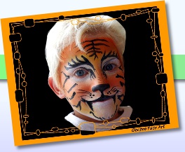 Ottawa face painting tiger